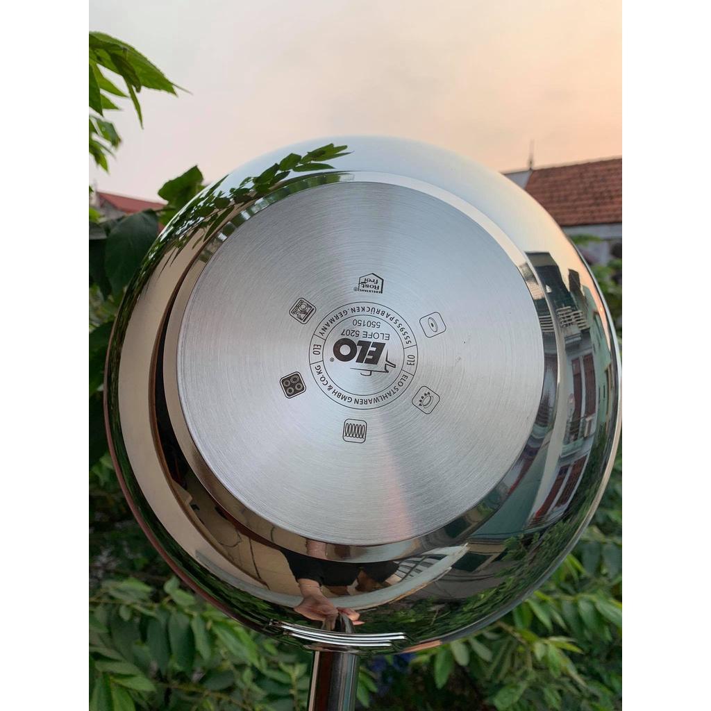 Chảo Chống Dính Đáy Liền 3 Lớp Sâu Lòng MERCURY, Chảo Inox 304 Đáy Từ , Size 28cm, Dùng Cho Bếp Từ