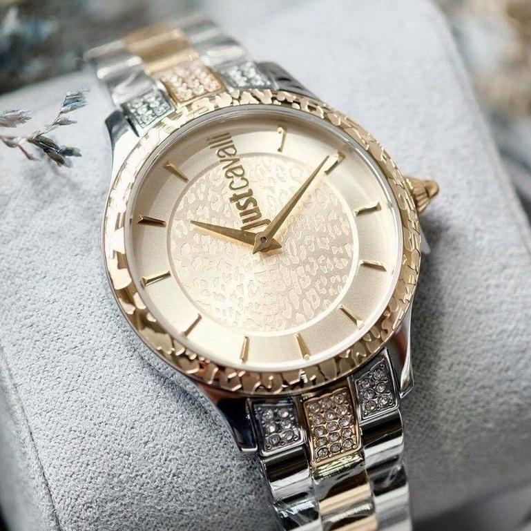 Đồng Hồ Nữ Just Cavalli JC1L004M0085 hai tông màu vàng và bạc (Size 34mm)