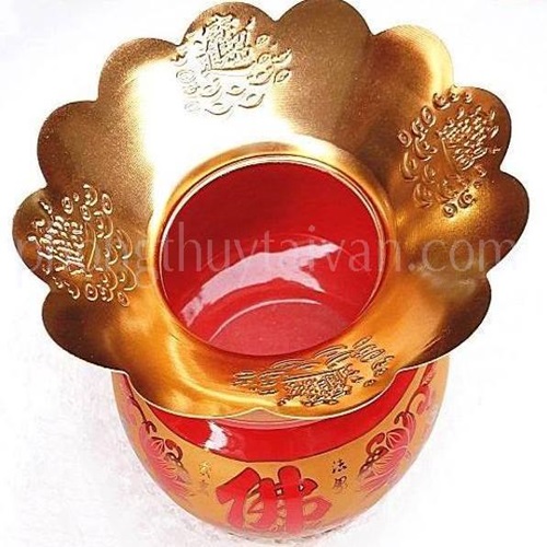 Vĩ hoa lư hương hứng tàn nhang 15cm, 18cm, 21cm, 24cm, 27cm - thờ cúng