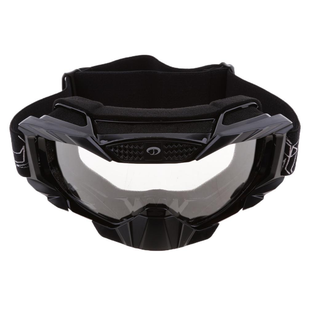 Motorcycle Windproof Anti-Fog Dustproof Goggles Clear Lens