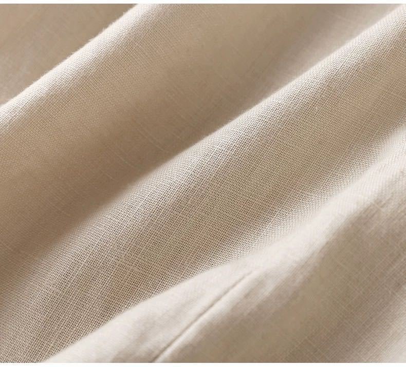 Quần suông ống rộng nam nữ chất liệu linen thời trang cao cấp Đũi Việt