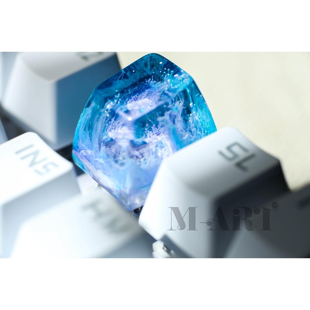 &quot;Nút dành cho Bàn Phím Cơ&quot; chủ đề Blue Texture - Blue Texture resin keycap