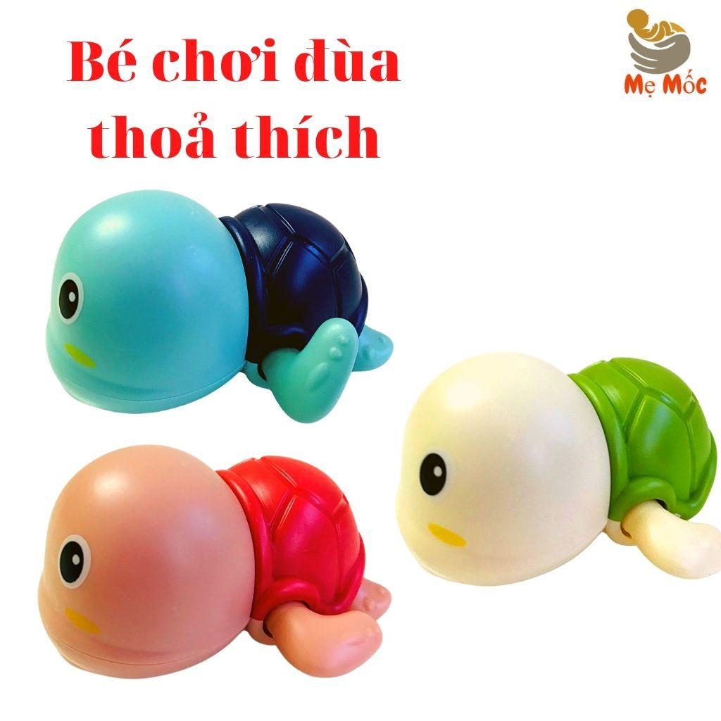 Rùa Bơi Vặn Cót - Đồ Chơi Nhà Tắm - đồ chơi Dưới Nước thả bồn tắm Cho Bé Thích Thú Vận Động Khỏe mạnh