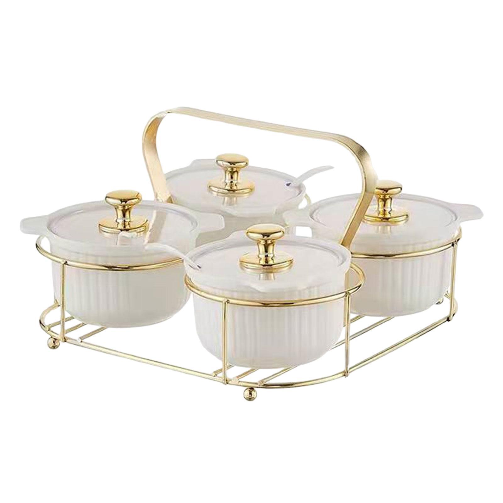 Seasoning Box Set Spice Shaker Seasoning Condiment Jar Set for Coffee Pepper