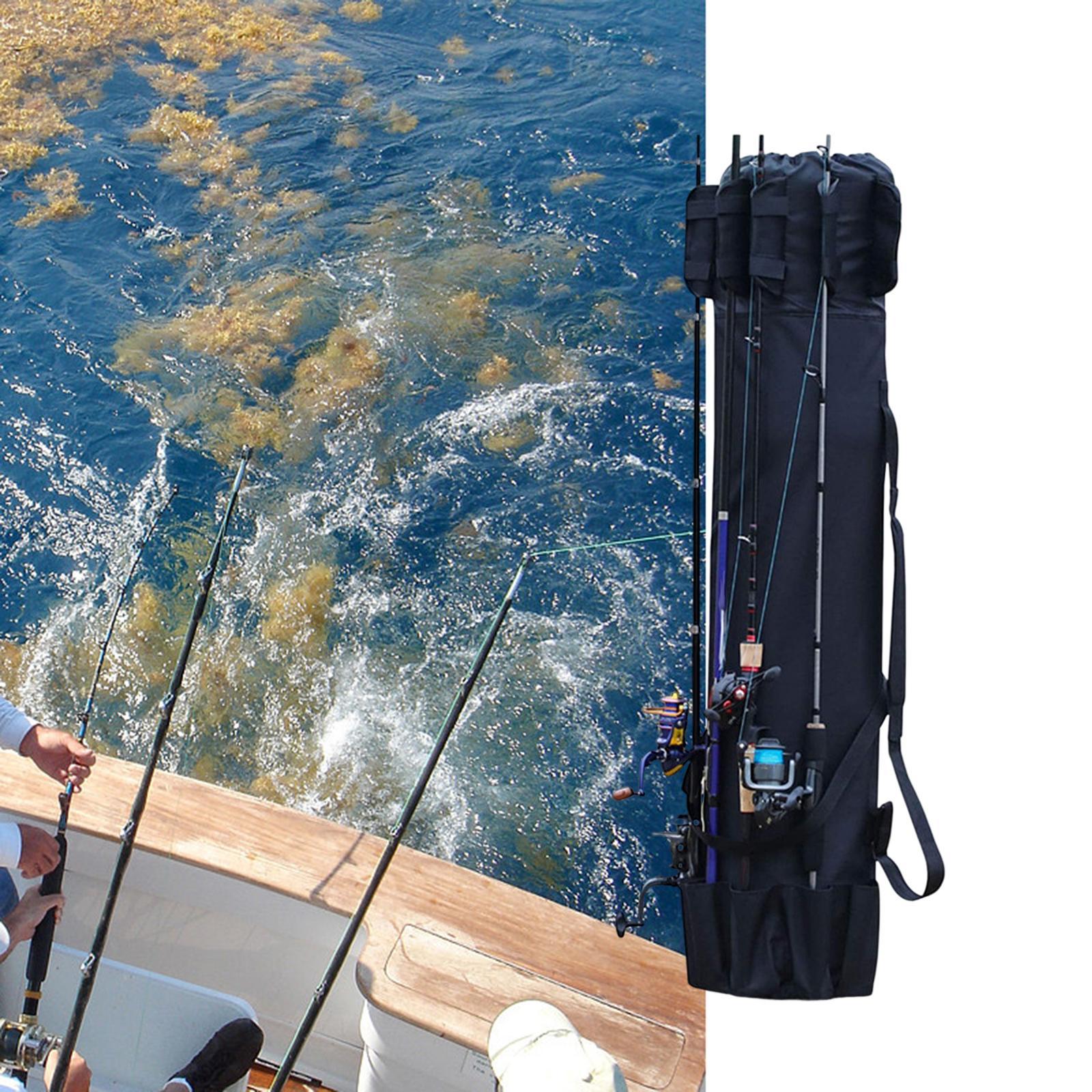 Fishing Rod Case Fishing Reel Organizer Bag Outdoor Travel Fishing Pole Case