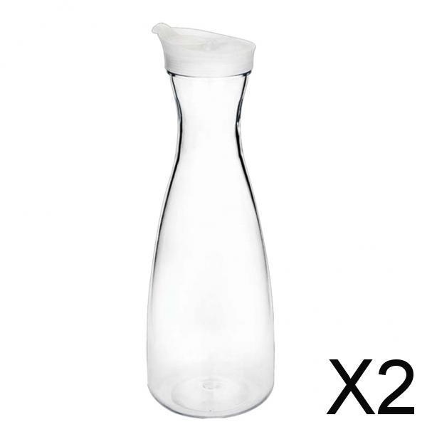 Water Jug 2x Juice Jug Drink Jug Beer Jug Fruit Jug 1600ml