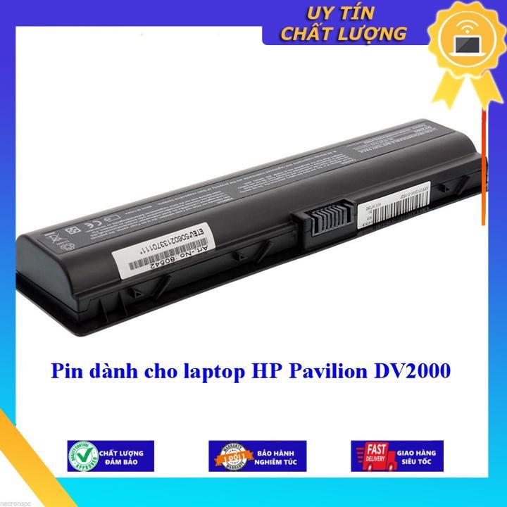 Pin dùng cho laptop HP Pavilion DV2000 - Hàng Nhập Khẩu  MIBAT265