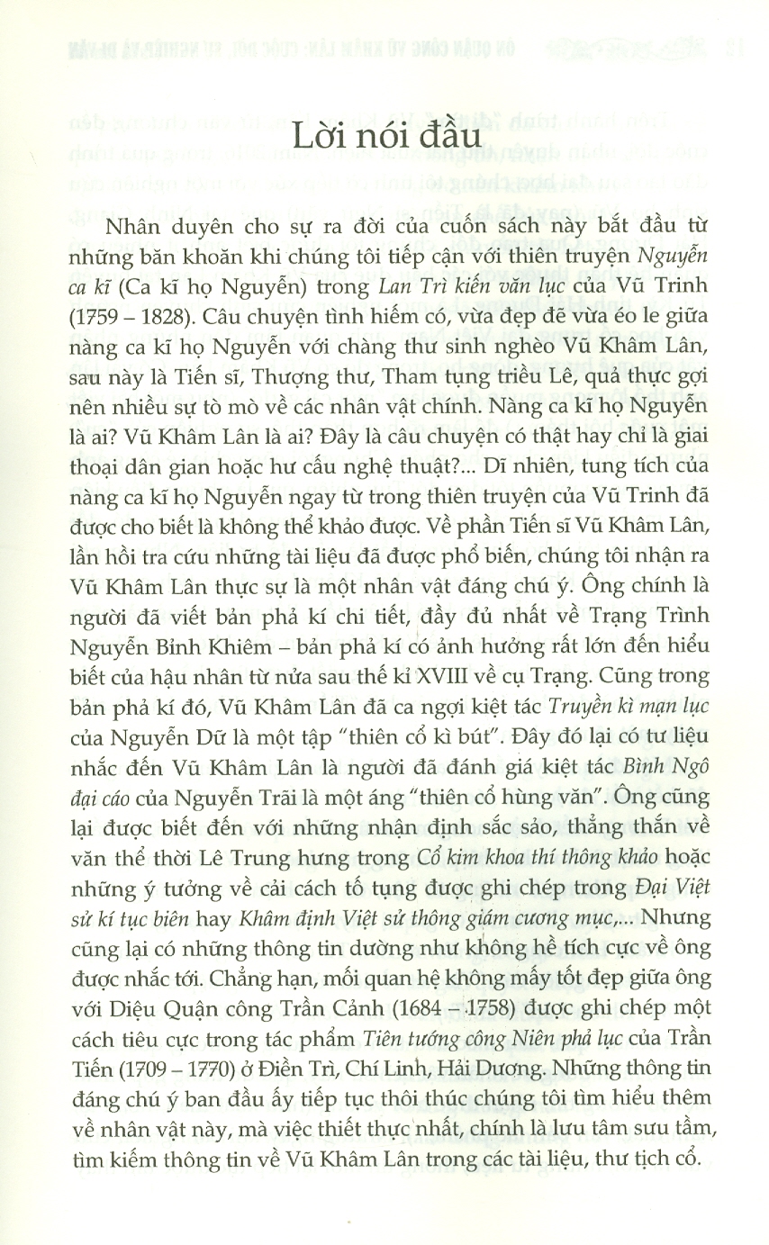 An Quận Công VŨ KHÂM LÂN - Cuộc Đời, Sự Nghiệp Và Di Văn (Bìa cứng)