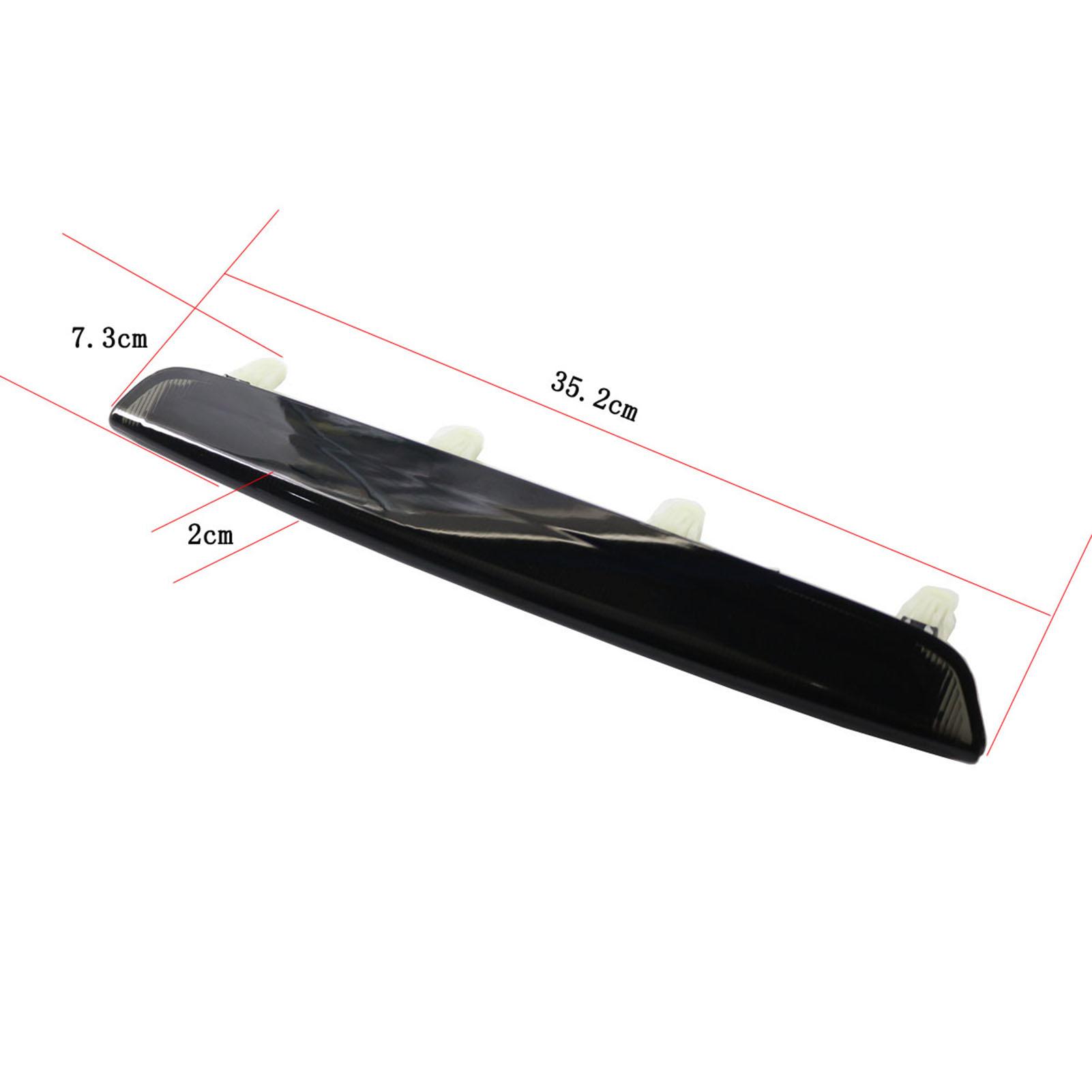 Third Brake Light Stop Tail Brake LED Light Rear Black Lamp Replacement for Audi A3/S3/RS3 5 Door Hatchback 2004-2012
