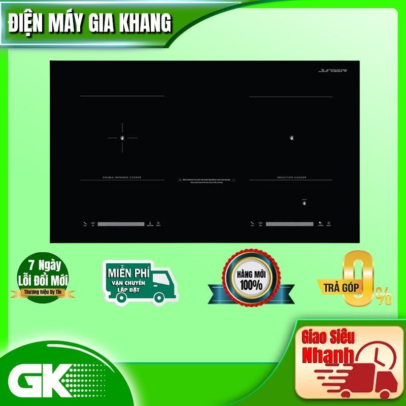 Bếp Điện Từ Đôi Junger NKD-22+ - Hàng Chính Hãng
