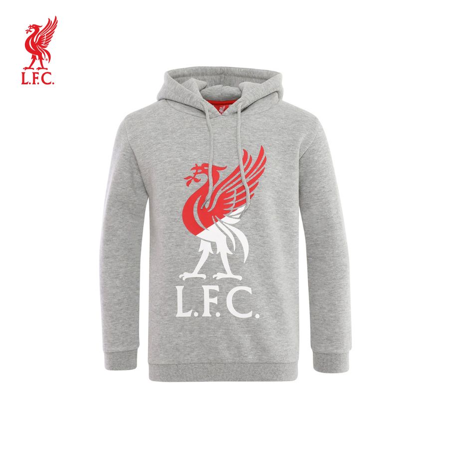 Áo hoodie tay dài có nón thể thao trẻ em LFC Liverbird - A15060