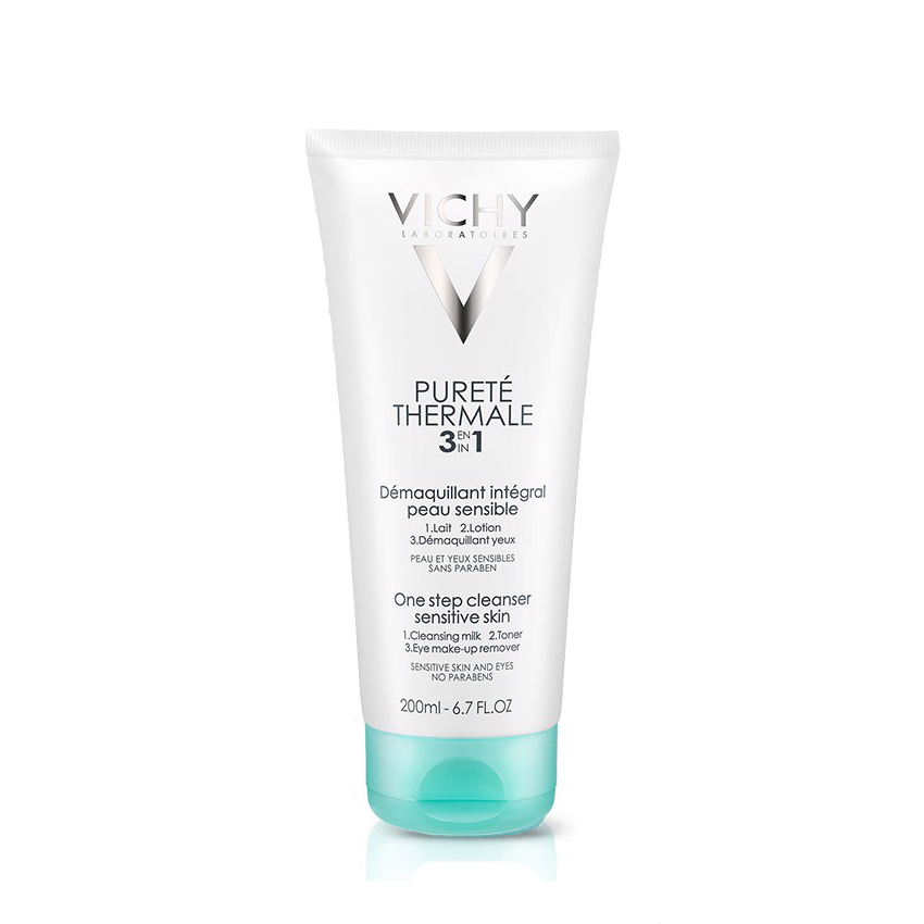 Sữa Rửa Mặt Tẩy Trang 3 Tác dụng Vichy Purete Thermal One Step Cleanser 200ml