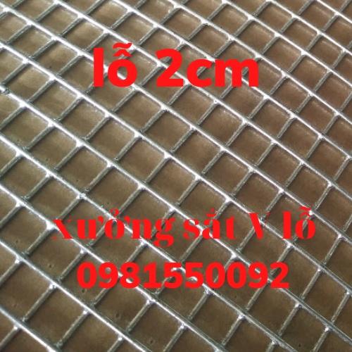 (khổ rộng 1m - ô 2cm)lưới sắt quây chuồng,lưới sắt ô vuông,lưới sắt màu bạc,lưới sắt làm lồng chim