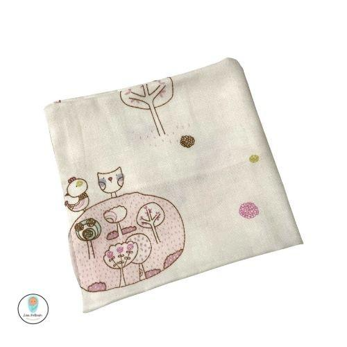 Khăn sữa 2 lớp Lu lame- 100% cotton cao cấp- Hoạ tiết đa dạng- 10c 1 hộp