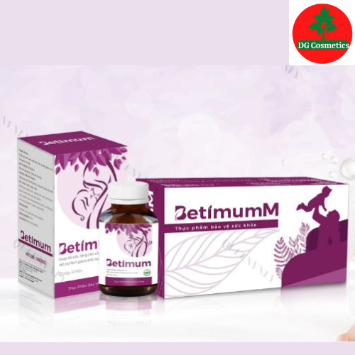Lợi Sữa Betimum - Combo Viên Uống Lợi Sữa và Bột Pha Lợi Sữa Betimum M - Xóa Tan Nỗi Lo Mất Sữa, Ít Sữa