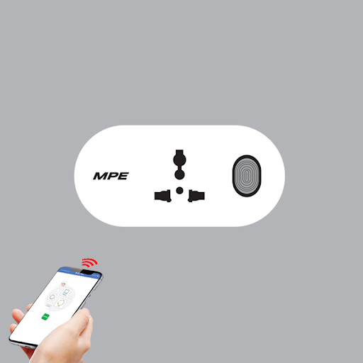 Ổ CẮM THÔNG MINH ĐA NĂNG SMART WIFI 16A SWP16-3 MPE