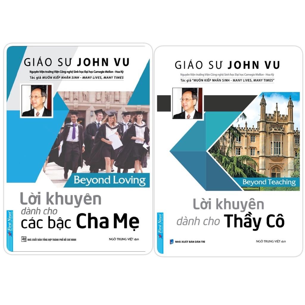 Sách - Combo Lời khuyên dành cho các bậc Cha Mẹ + Lời khuyên dành cho Thầy Cô - FirstNews