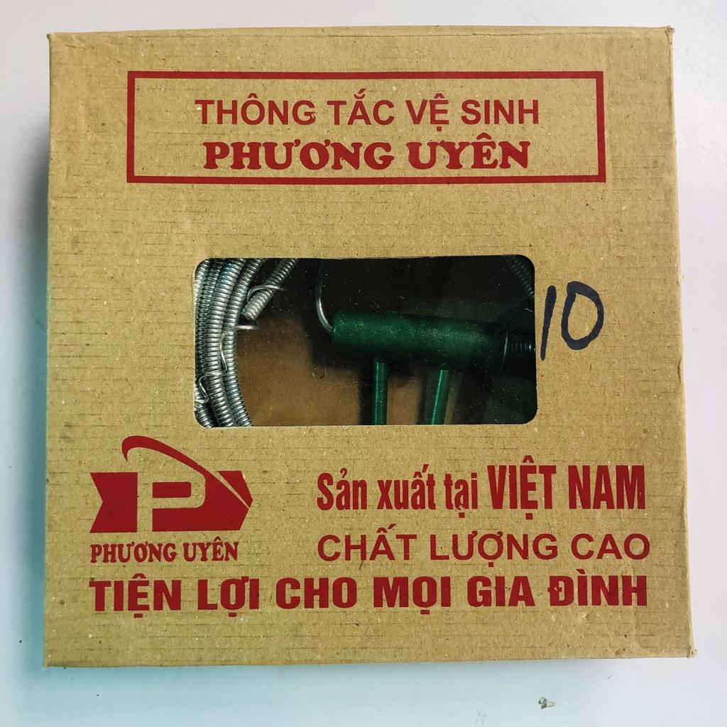 Dây lò xo thông ống thoát nước, thông bồn cầu vệ sinh bằng thép dài 2 mét, 5 mét, 10 mét, 15 mét