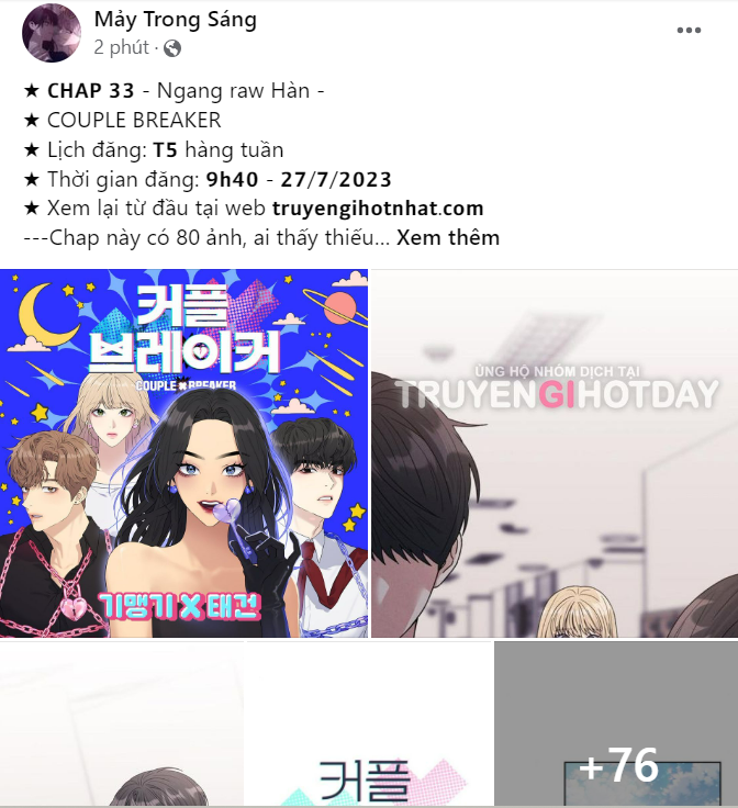 Couple Breaker chapter 33.1 28