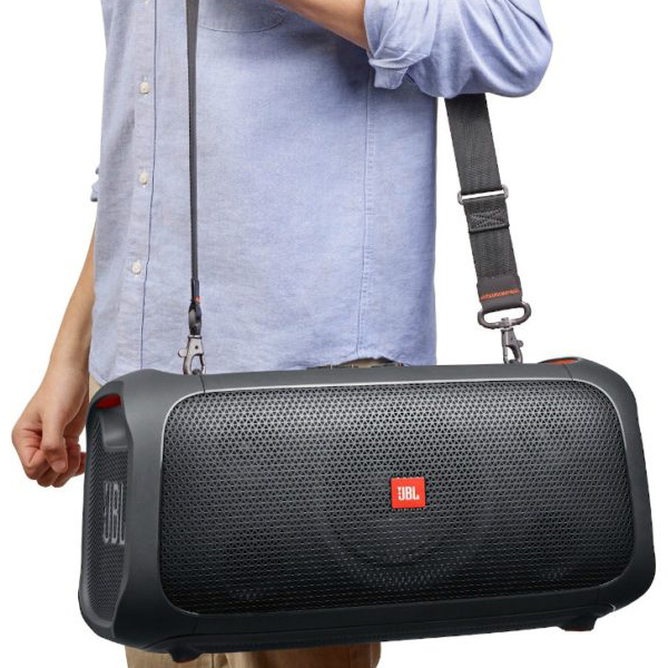 Loa Bluetooth JBL PartyBox On The Go 100W (Tặng kèm 2 Micro không dây) - Hàng Chính Hãng