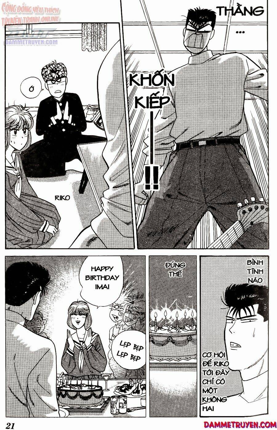 kyou kara ore wa - cặp bài trùng chapter 189 18