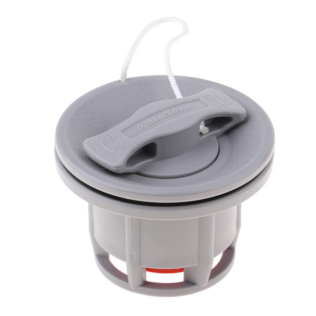 8 Holes Boat Air Valve Inflatable Air Safety Valve 2.5inch for Kayak Raft