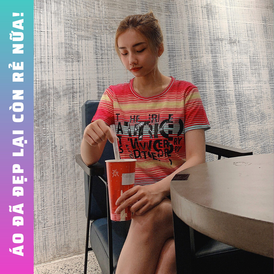 Áo thun nữ  freesize   chất liệu thun cotton 100%  ÁO ĐẸP - GIÁ RẺ - HÌNH CHỤP THẬT . CÓ THỂ LÀM ÁO CẶP BẠN THÂN NỮ