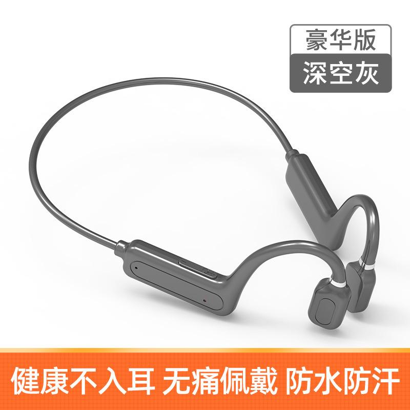Khuyến mại Dẫn truyền xương Tai nghe Bluetooth không nhét trong tai Tai nghe thể thao hai tai không dây Treo tai cổ Treo cổ chờ dài