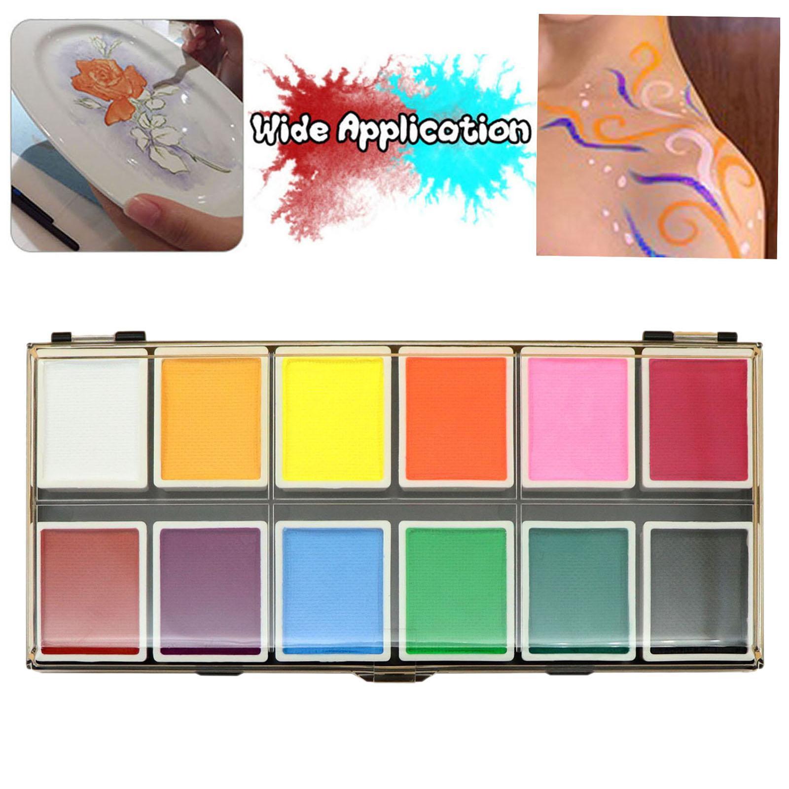 Face and Body Paint Face Painting Palette for Party Festival for Kids Adults