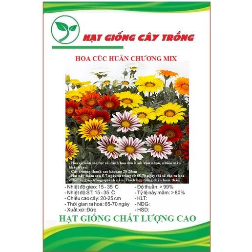 Hạt Giống Hoa Cúc Huân Chương Nhiều Màu CT439 - Gói 50 hạt