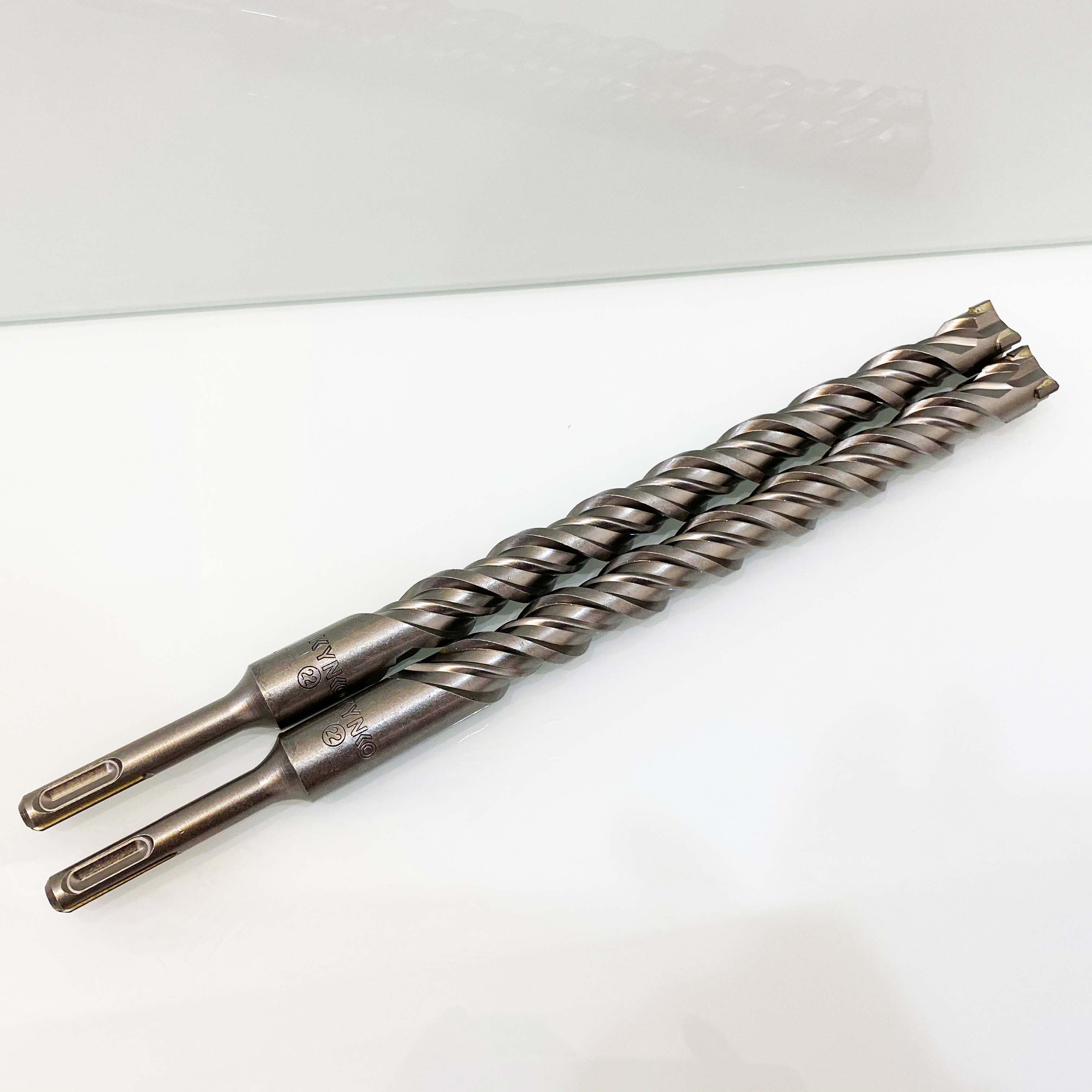 MŨI KHOAN BÊ TÔNG SDS ĐƯỜNG KÍNH PHI Ø22 DÀI 310MM XUYÊN TƯỜNG ĐẦU THẬP KYNKO MKBTXT-22310