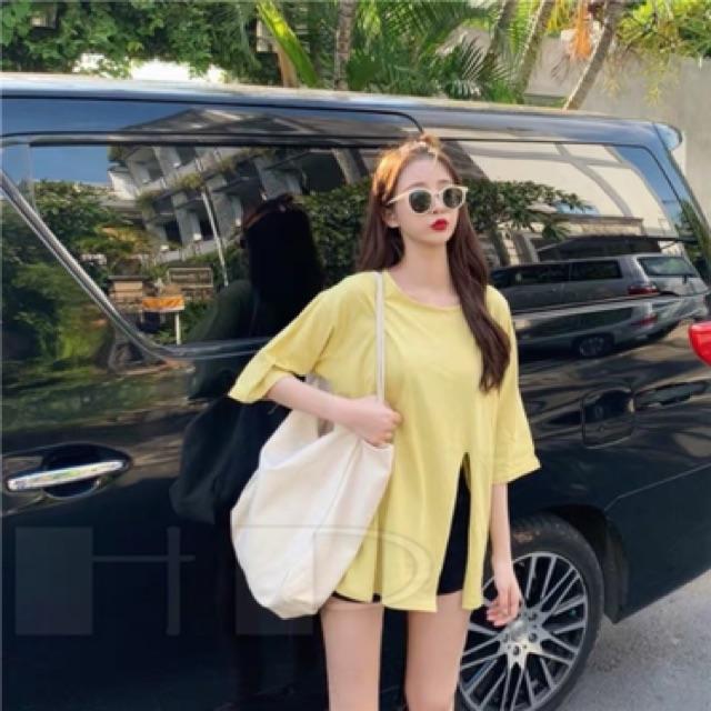 Áo xẻ hông ngắn tay ZXN864
