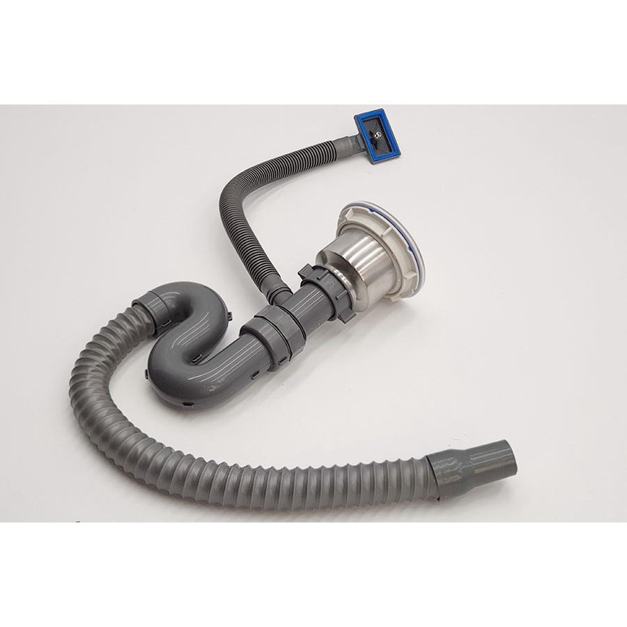 Bộ xả chậu rửa chén 1 hộc, kèm rốn xả Inox 110mm Eurolife EL-BXC 03