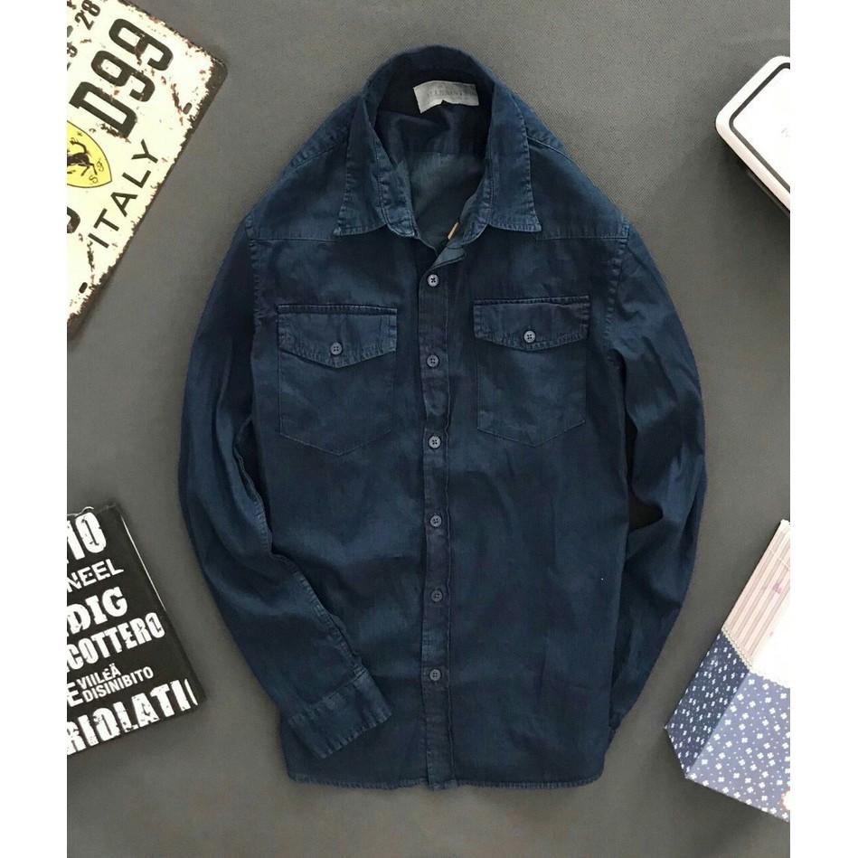 Áo Sơ Mi Jean Demi BIG SIZE Cotton xuất xịn , from chuẩn  sang trọng lịch lãm