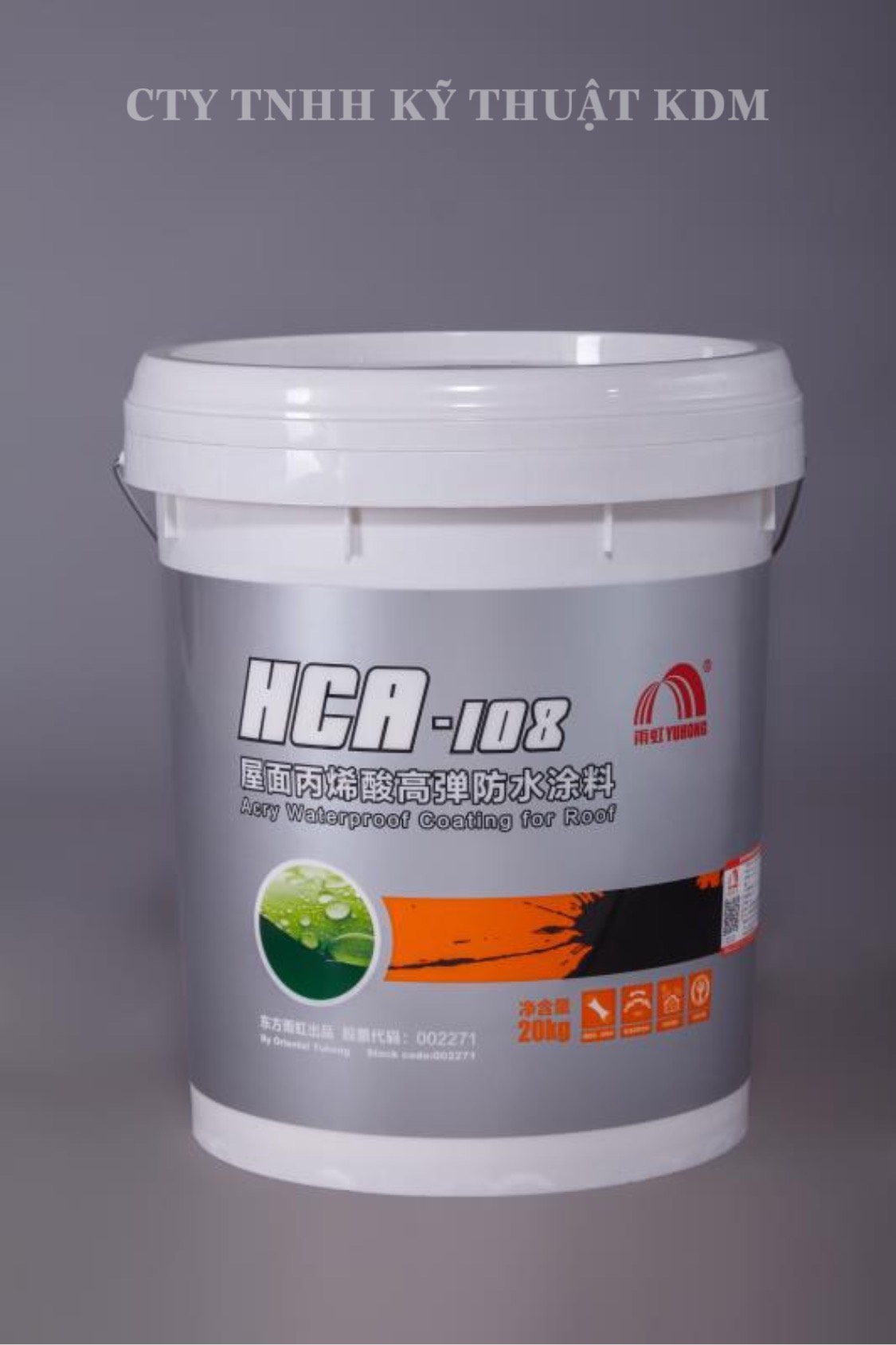 Chống thấm KDM Yuhong HCA-108 gốc Acrylic Chống nóng