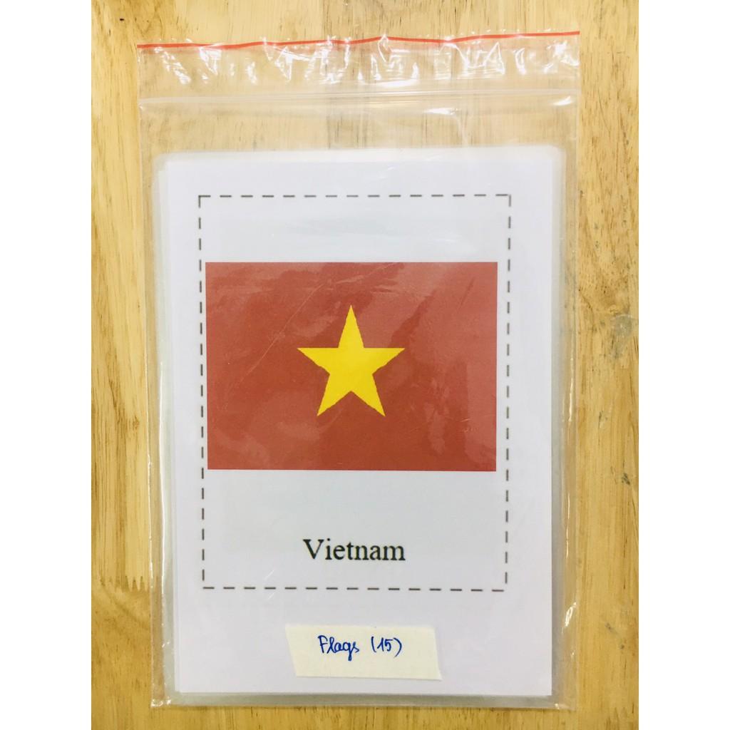 Flashcard bộ Lá cờ (Flags)