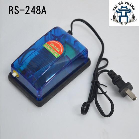 Máy Sủi Oxy Mini RS 248A, RS348A - Sủi Oxy Tiết Kiệm Điện Cho Bể Cá Cảnh