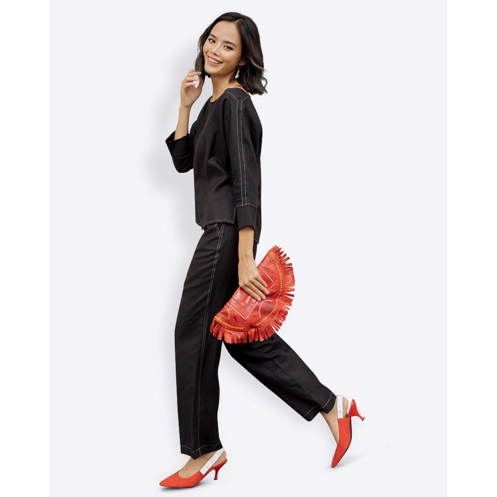 Quần Nữ linen Đen F2 Fashion & Freedom
