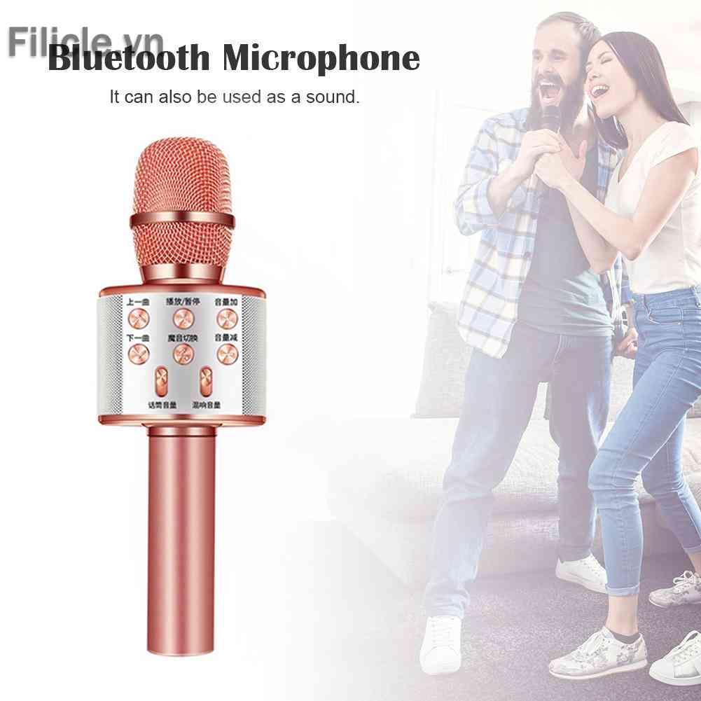 Micro Cầm Tay Không Dây Kết Nối Bluetooth Cho KTV