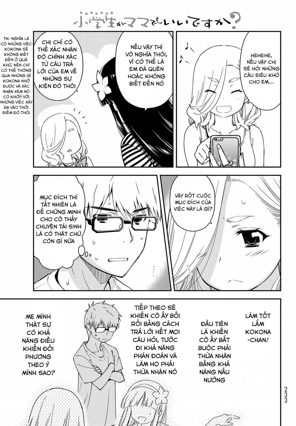 mẹ tôi là học sinh tiểu học chapter 9 17