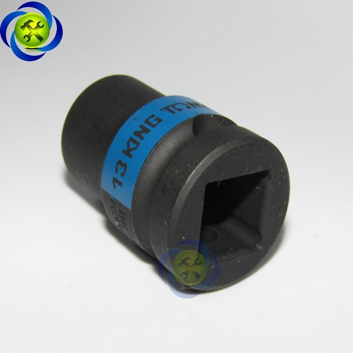Tuýp đen ngắn Kingtony 453513M 13mm 1/2 6 cạnh