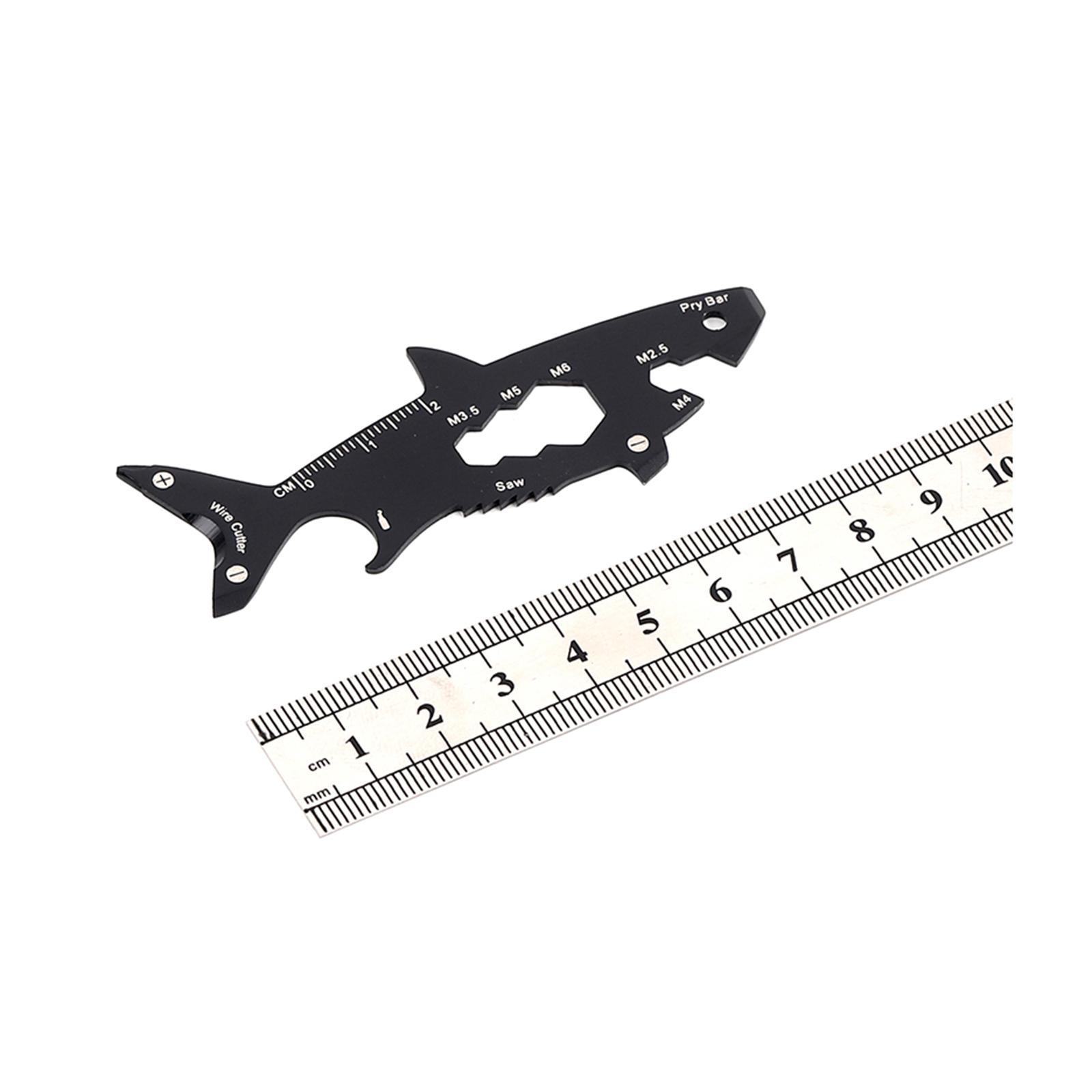 Multitool for Keychain Survival Pocket Tool for Hiking Travel Mountaineering