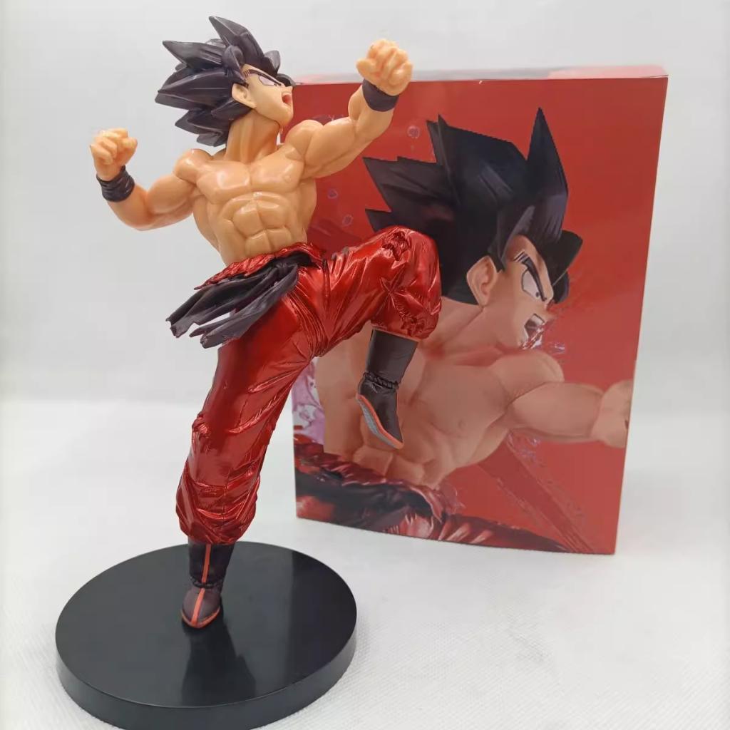 Mô Hình Mô Hình Songoku Thế Chiến Đấu 22Cm Mô hình Dragon Ball Cao Cấp, Figure Mô Hình Anmie 7 Viên Ngọc Rồng Songoku