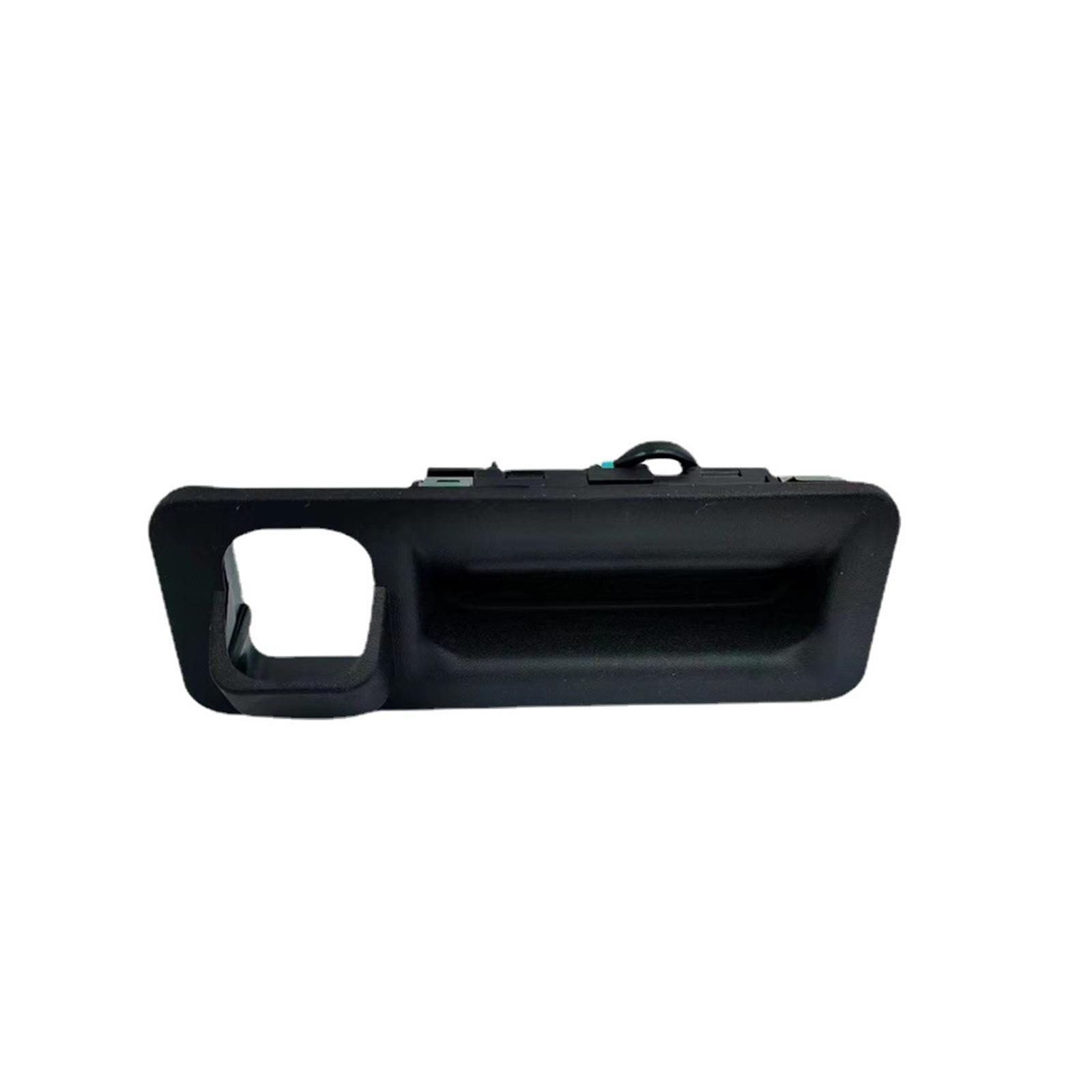 Black Outside Trunk Lid Lock Tailgate Handle for 2016-2019