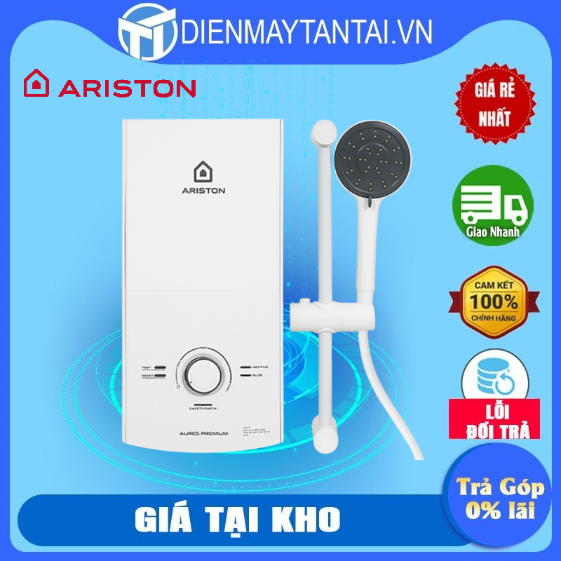 Máy nước nóng trực tiếp Ariston AURES PREMIUM 4.5 - Hàng chính hãng