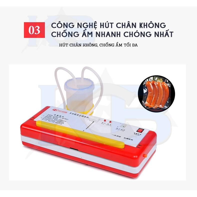 Máy Hút Chân Không DZ 300B - Máy Hút Chân Không Mini, Không Kén Túi, Hút Được Nước