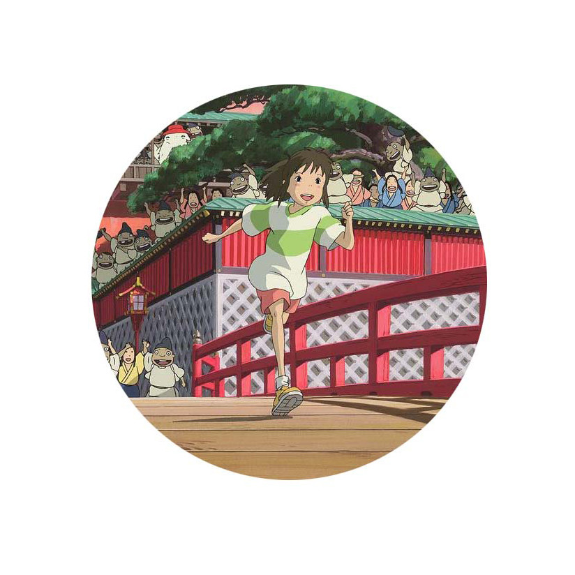 Huy hiệu Anime Ogino Chihiro Spirited Away Vùng đất linh hồn