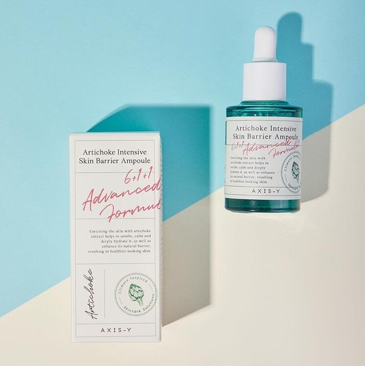 Tinh Chất Phục Hồi Da Axis-y Artichoke Intensive Skin Barrier Ampoule 30ml + Tặng 1 mặt nạ Dr.Morita bất kỳ