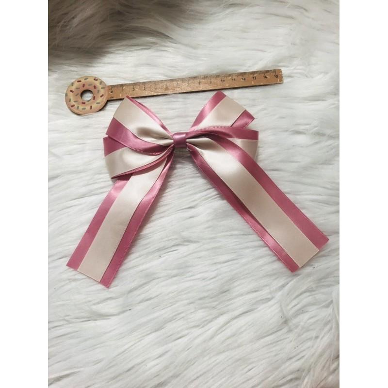 Kẹp tóc nơ. KT 12 x 15cm. Có 2 kiểu