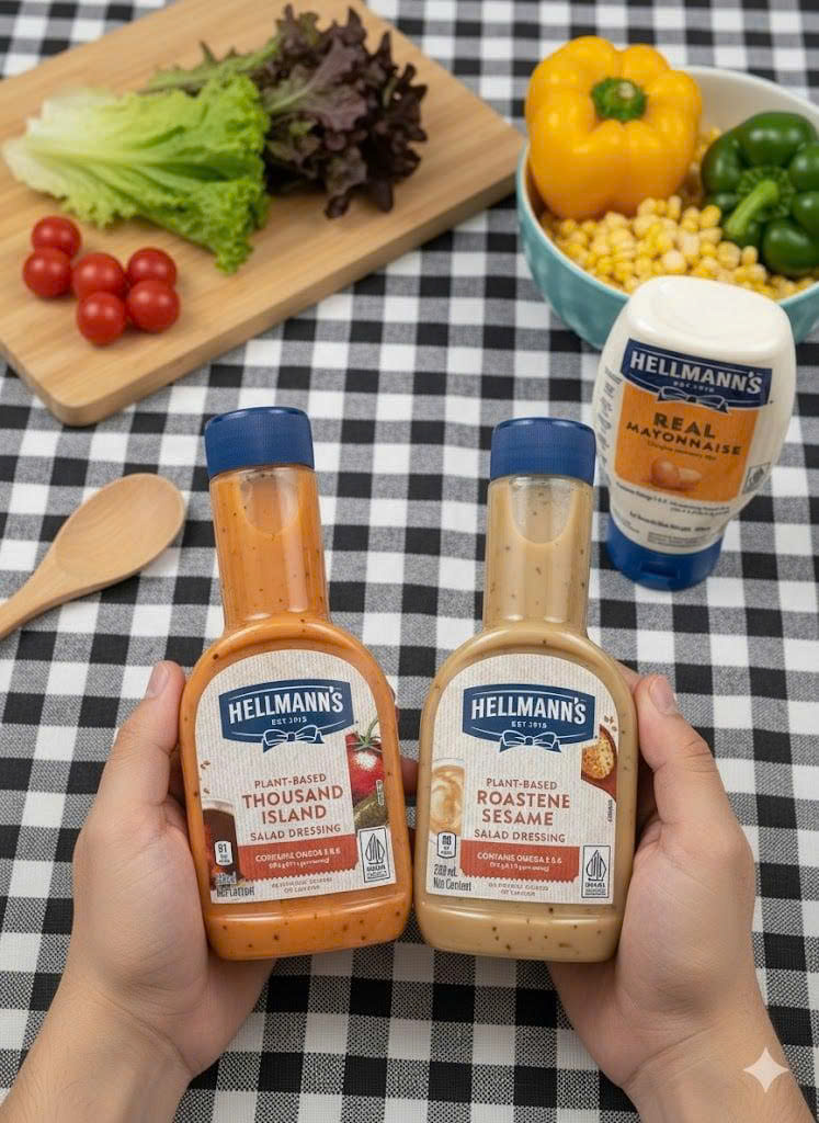 Xốt Salad Thousand Island Hellmann’s 250ml - Thương Hiệu Mỹ, SX Thái Lan | Hellmann’s Thousand Island Salad Dressing 250ml